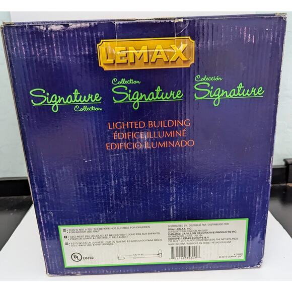 Lemax Spooky Town "Zelda's Witch & Wizard Supply" Porcelain Lighted House - Picture 4 of 6